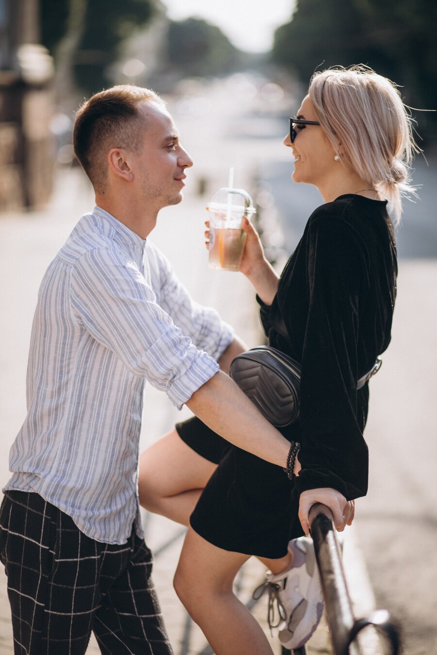Young couple together